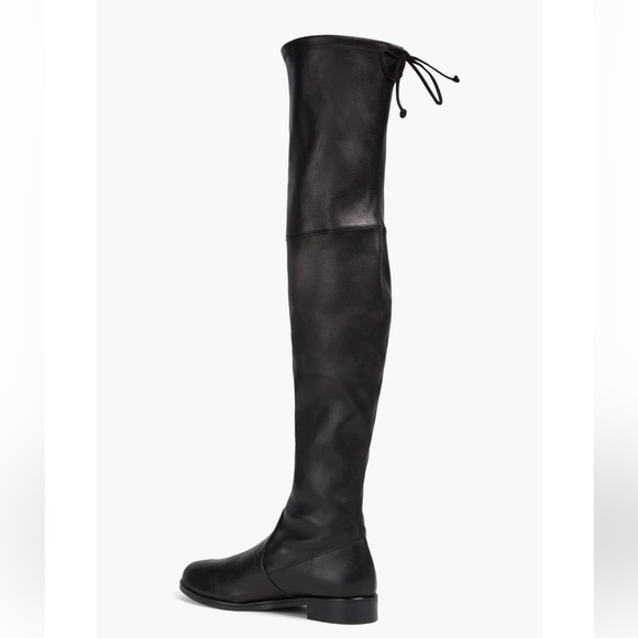 Stuart Weitzman Lowland Black Over the Knee Boots - Picture 3 of 13